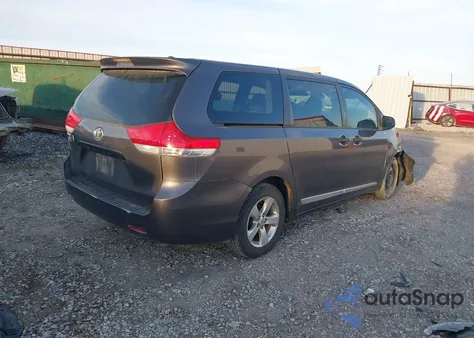 2013 Toyota Sienna L V6 7 Passenger из США, поврежденный, VIN 5TDZK3DC6DS385302